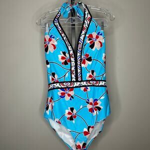 GBM-Sonsie by Gracing swimsuit-22W-plus size, vibrant, sliming design, stretchy